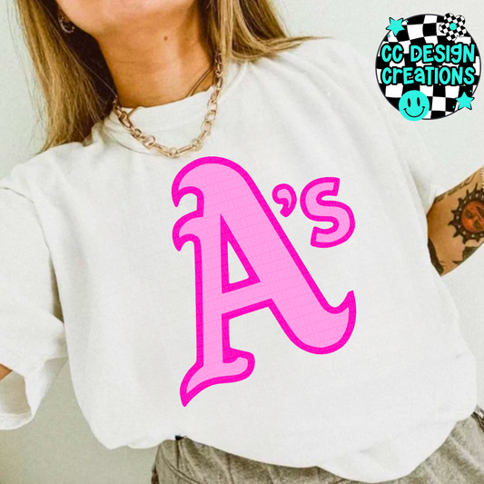 Athletics Preppy Pink PNG Digital Download