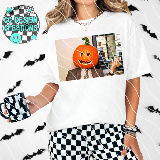 Dwayne Pumpkin Head PNG Digital Download