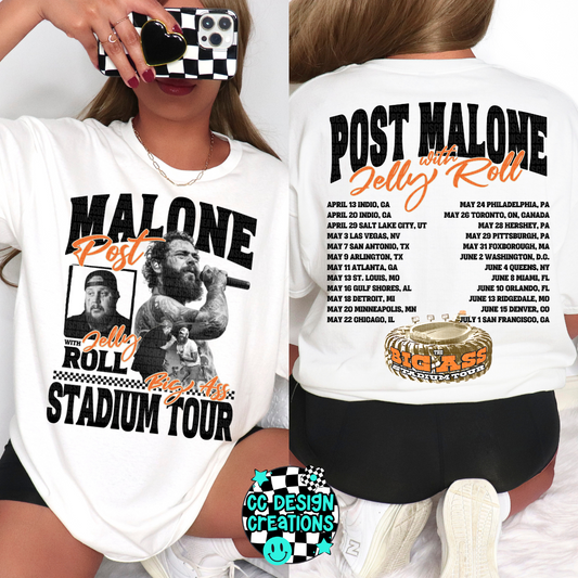 Big Ass Stadium Tour Posty Jelly PNG Digital Download