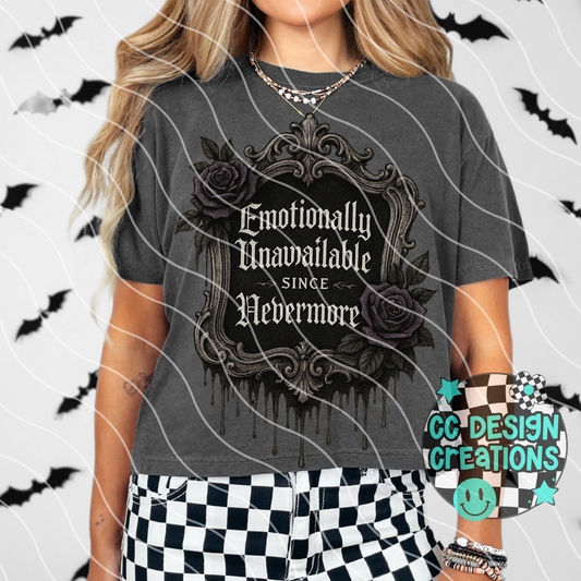 Emotionally Unavailable PNG Digital Download