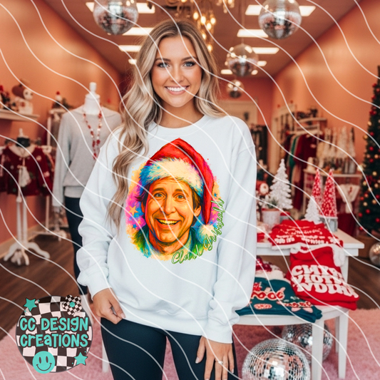 Griswold Christmas Painting PNG Digital Download