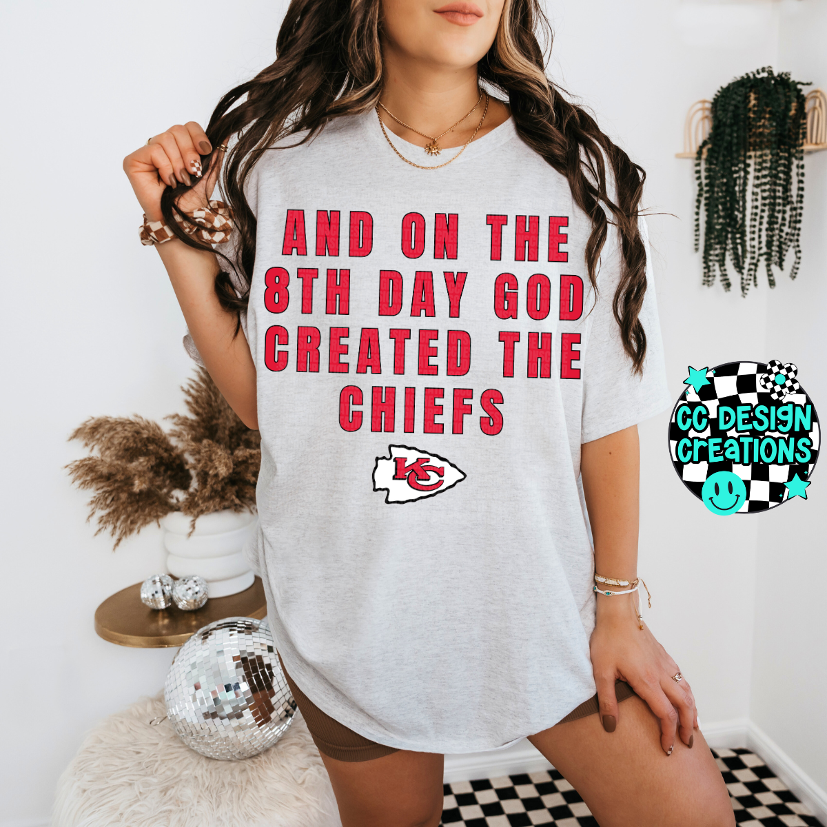 On The 8th Day God Created The Chiefs PNG Digital Download