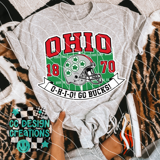Ohio Retro Collegiate PNG Digital Download
