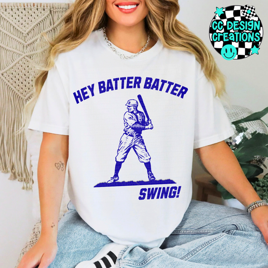 Hey Batter Batter Swing PNG Digital Download