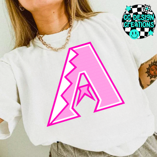 DBacks Preppy Pink PNG Digital Download