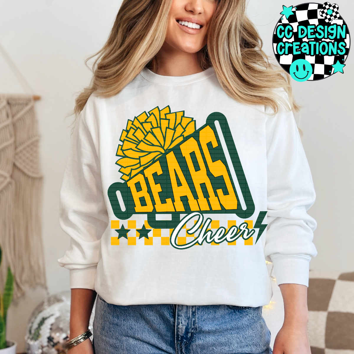 CUSTOM Cheer School Spirit PNG Digital Download