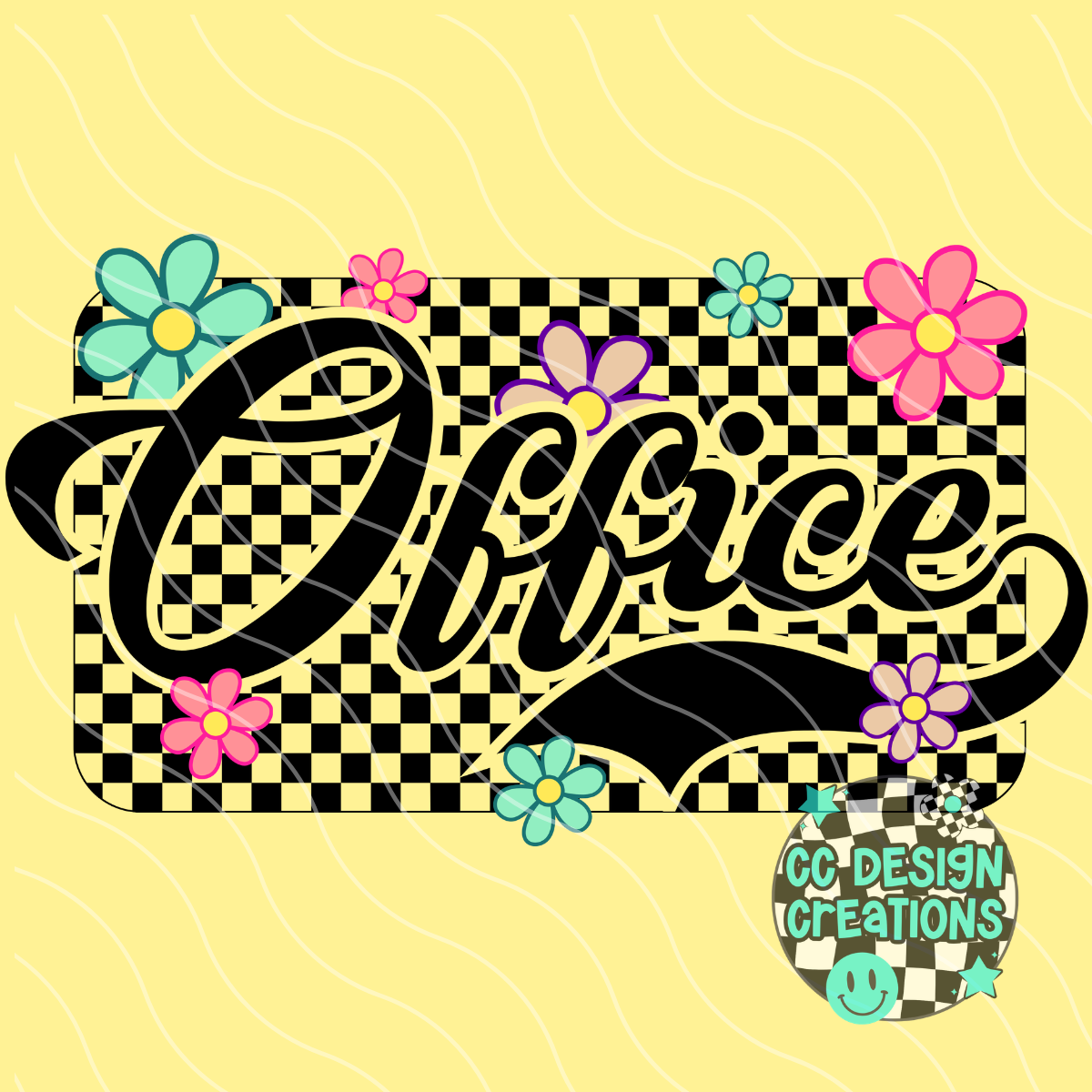 Office Retro Spring PNG Digital Download