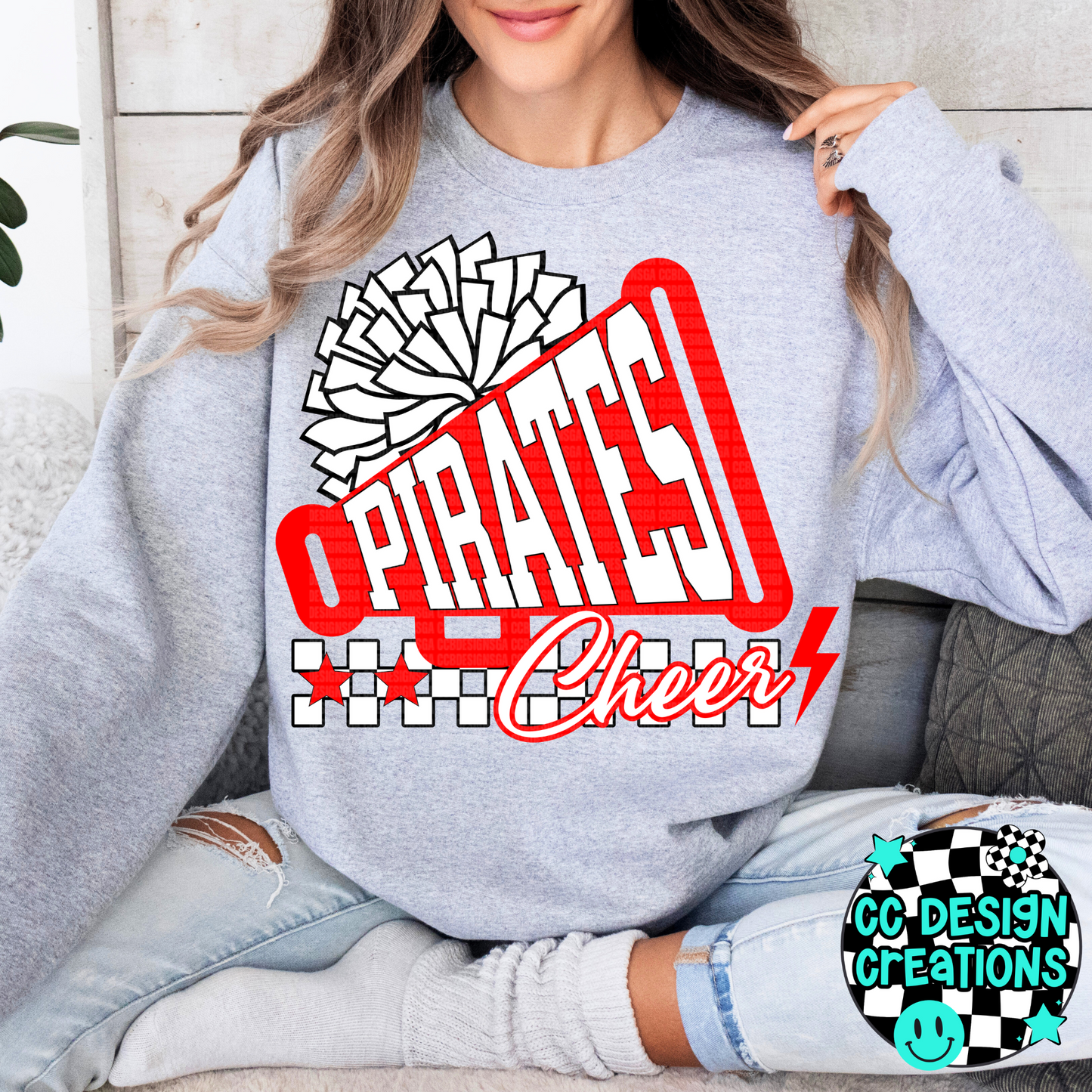 CUSTOM Cheer School Spirit PNG Digital Download