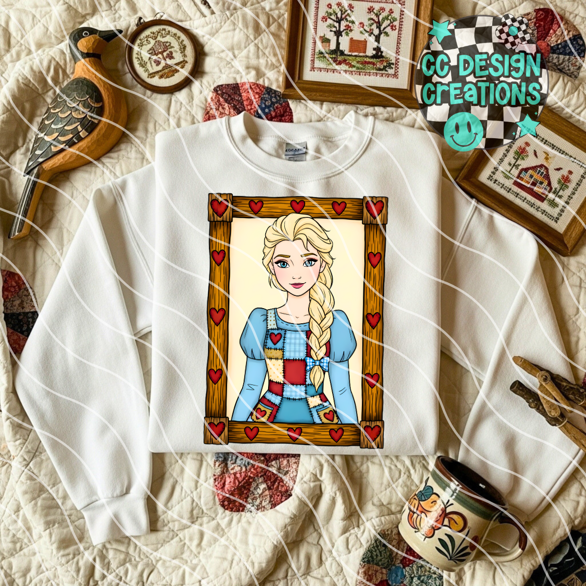 Thrifted Princess PNG Digital Download 5