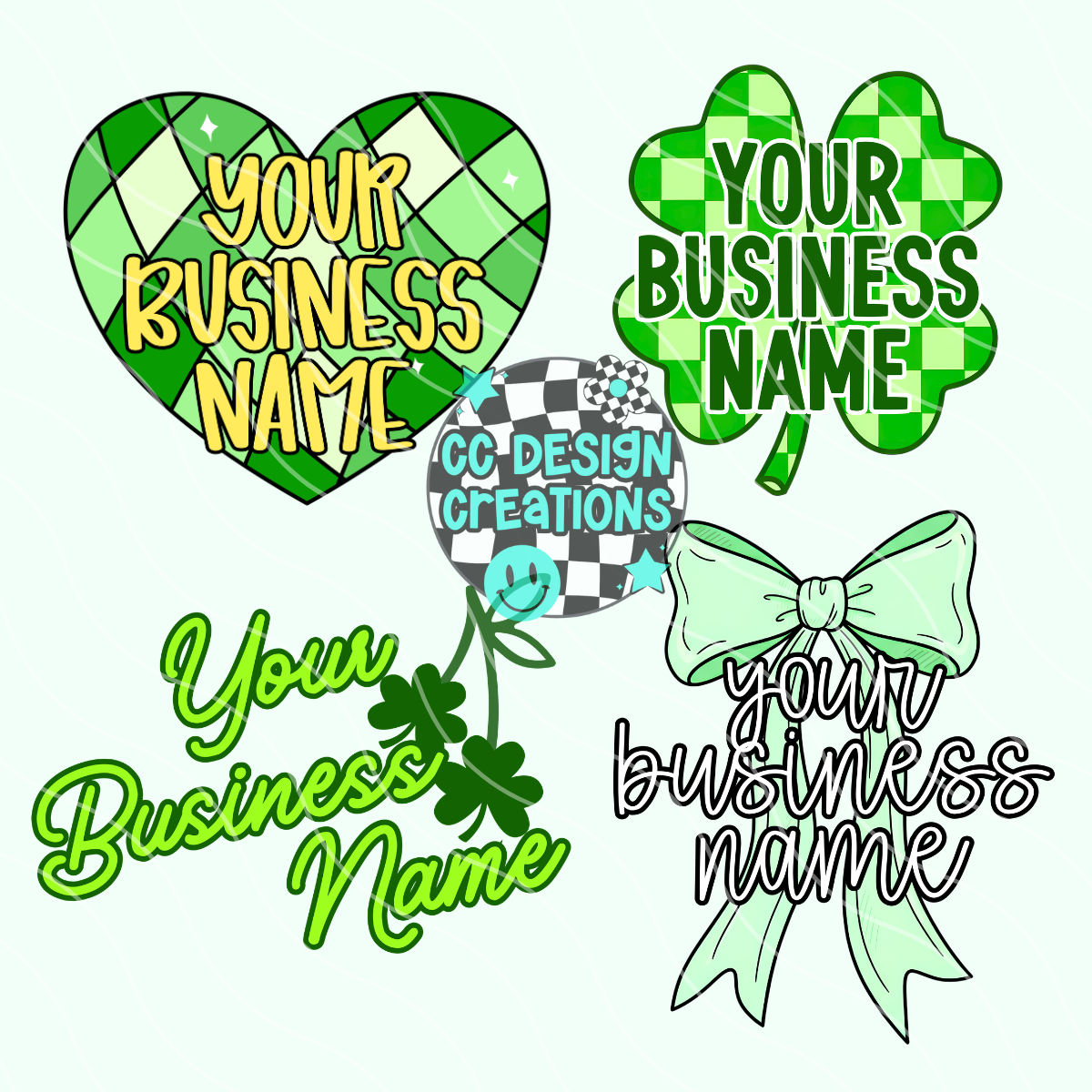 St Pattys Day Business Logos TEMPLATE