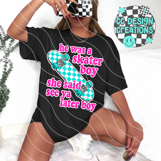 Skater Boy PNG Digital Download