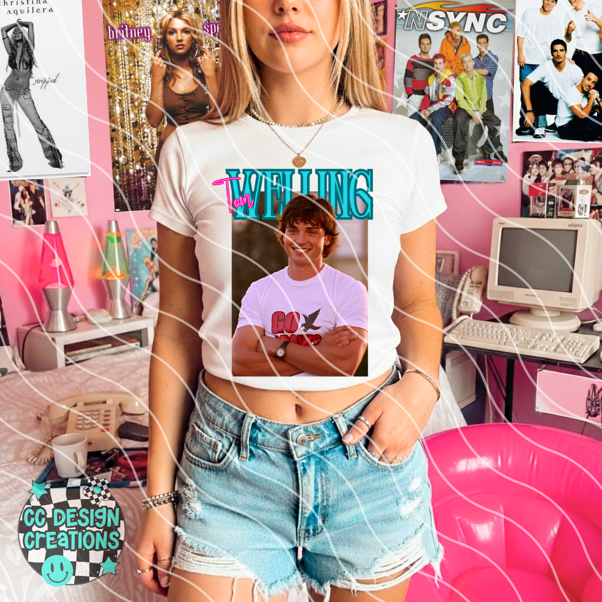 Tom Y2TAKEMEBACK 2000s Heartthrobs PNG Digital Download