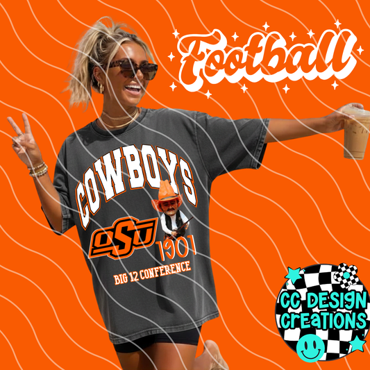 COWBOYS COLL EGE FOOTBALL PNG DIGITAL DOWNLOAD