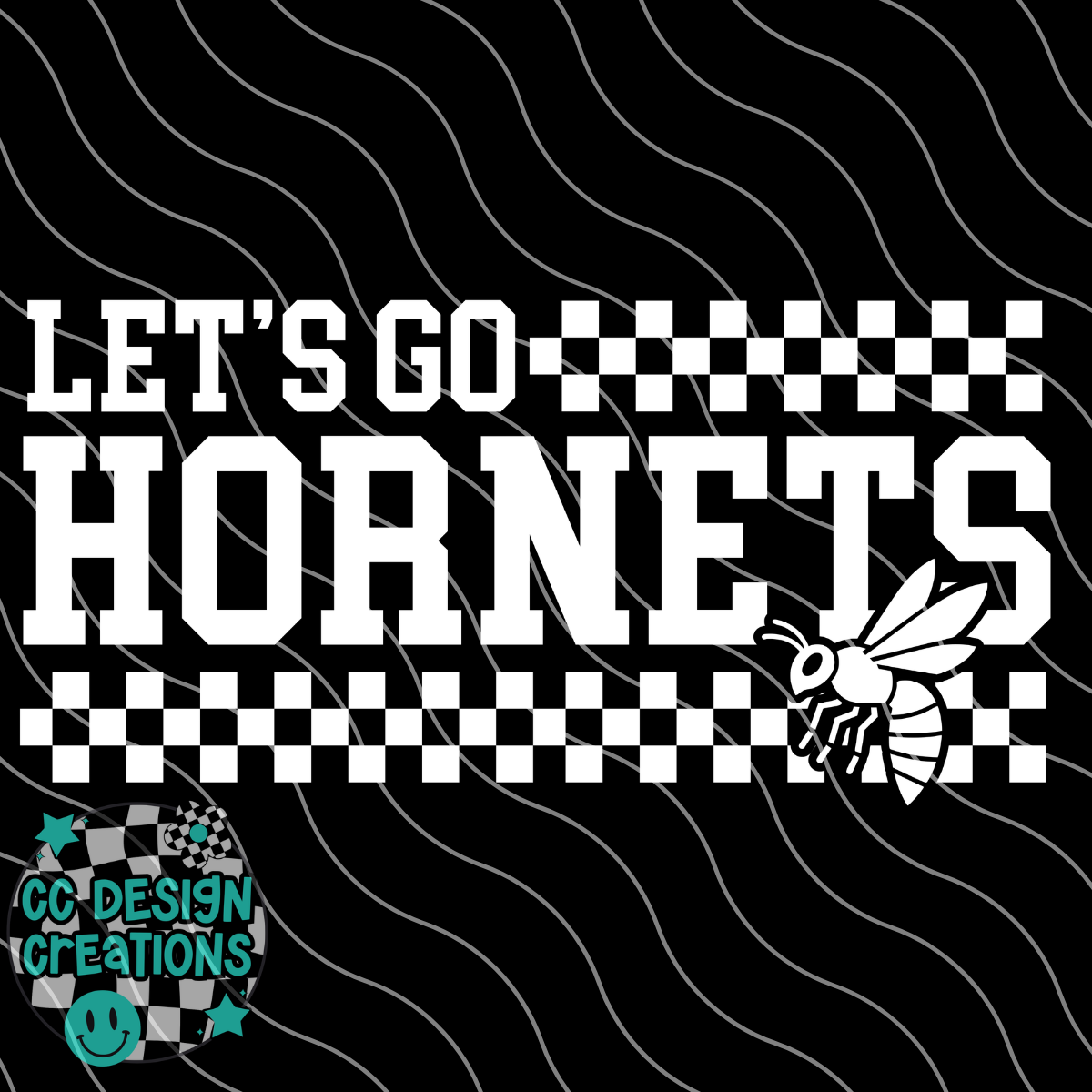 Lets Go Hornets PNG Digital Download