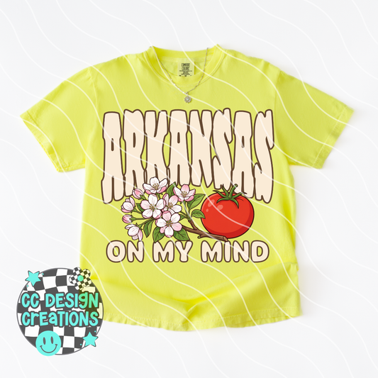 Arkansas On My Mind PNG Digital Download