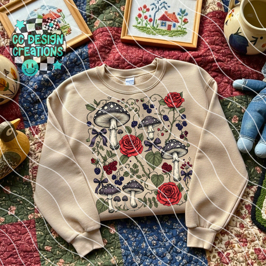 Cottagecore Collage PNG Digital Download