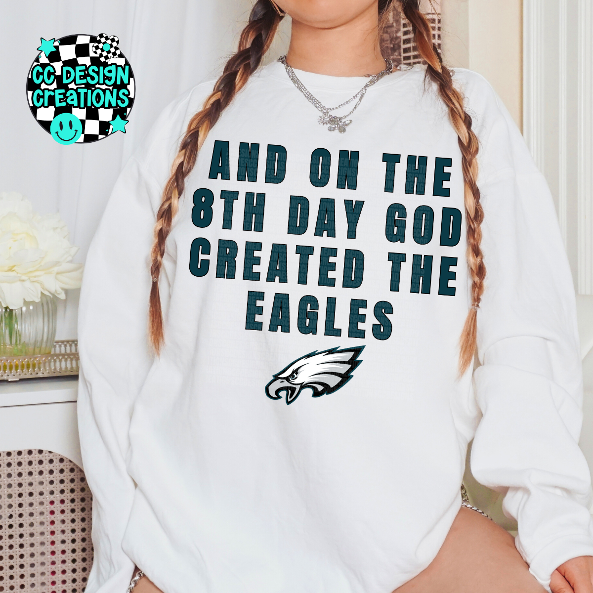 On The 8th Day God Created The Eagles PNG Digital Download