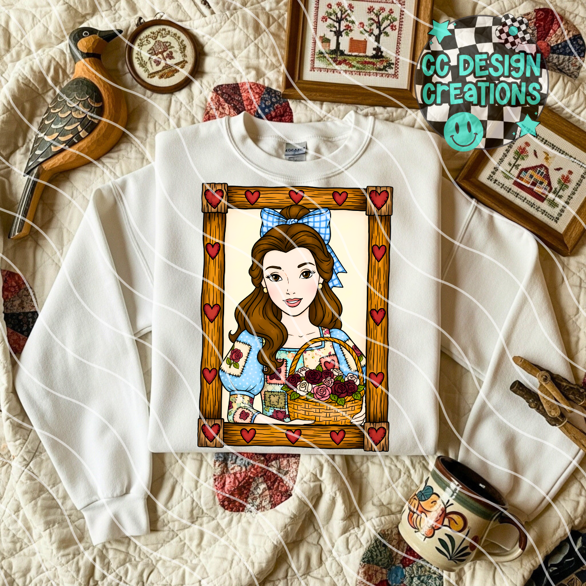 Thrifted Princess PNG Digital Download 7