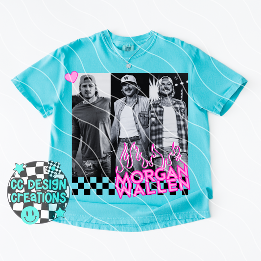 Wallen Neon Summer Music PNG Digital Download