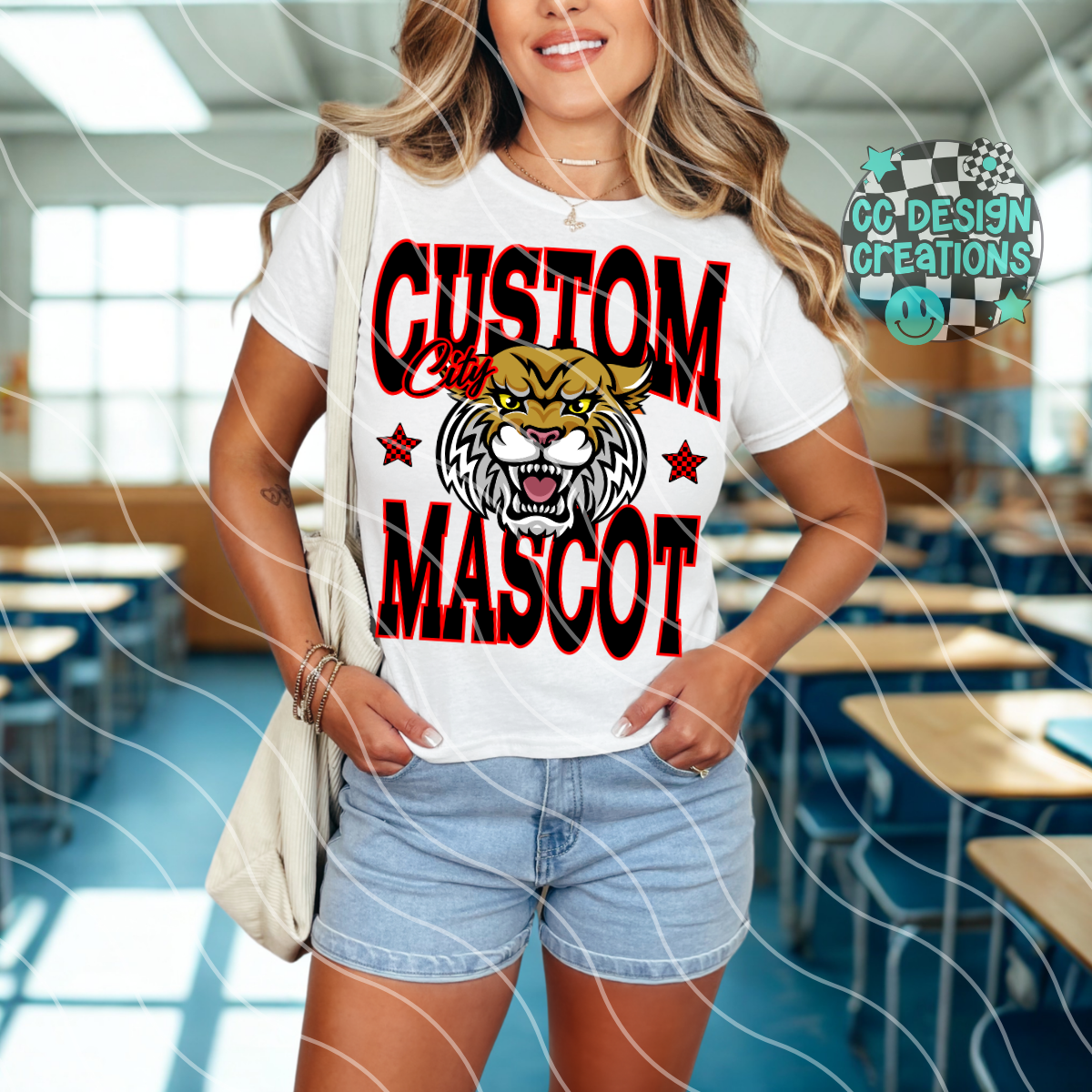 CUSTOM School Spirit Mascot PNG Digital Download