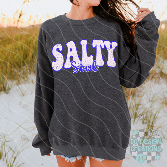Salty Soul Light Pink PNG Digital Download