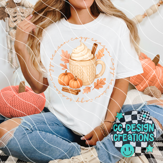Cozy Season PNG Digital Download