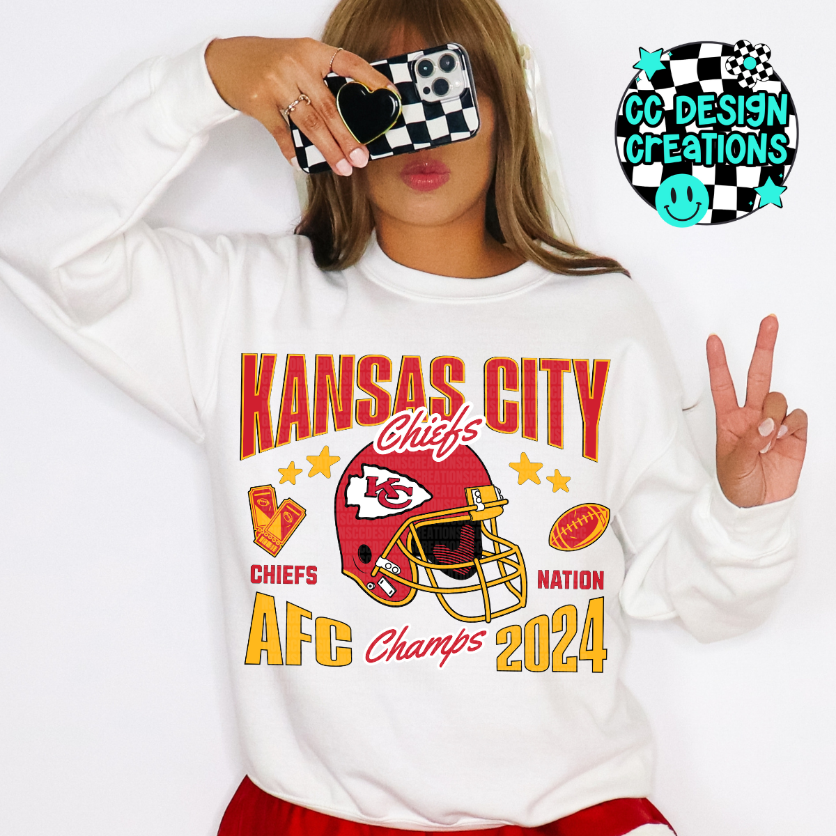 KC Chiefs 2024 Champs PNG Digital Download