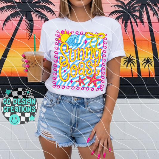 Sunny Coast PNG Digital Download