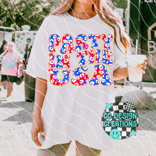 Party In The USA FOJ PNG Digital Download