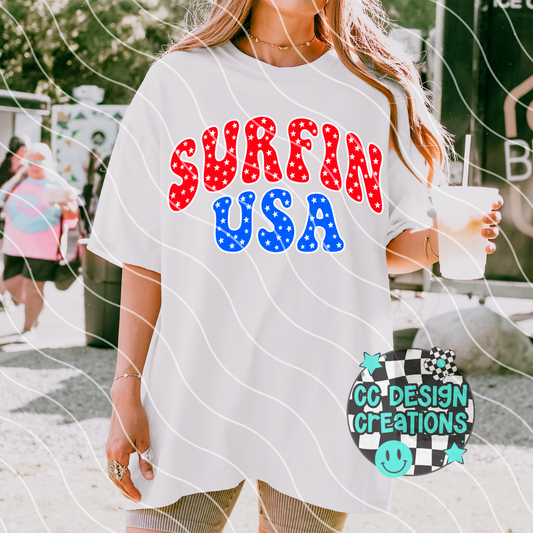 Surfin USA FOJ PNG Digital Download