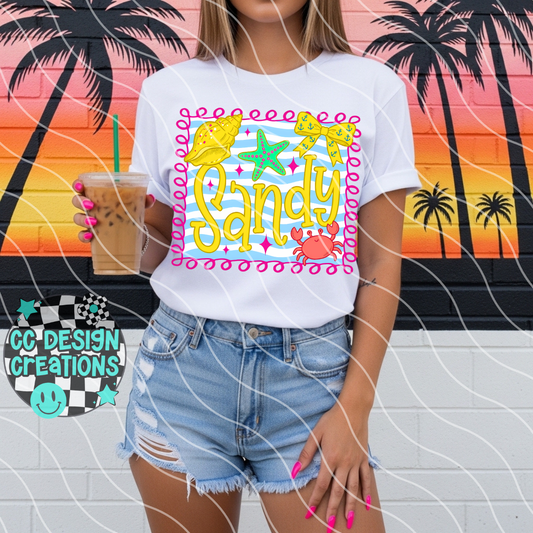 Sandy PNG Digital Download
