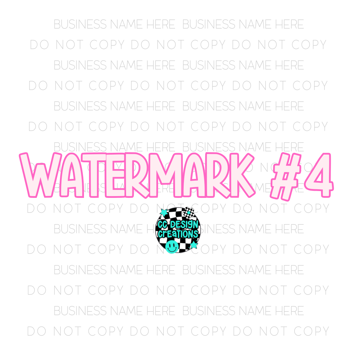 CUSTOM Transparent Watermark PNG Digital Download (Multiple Choices)