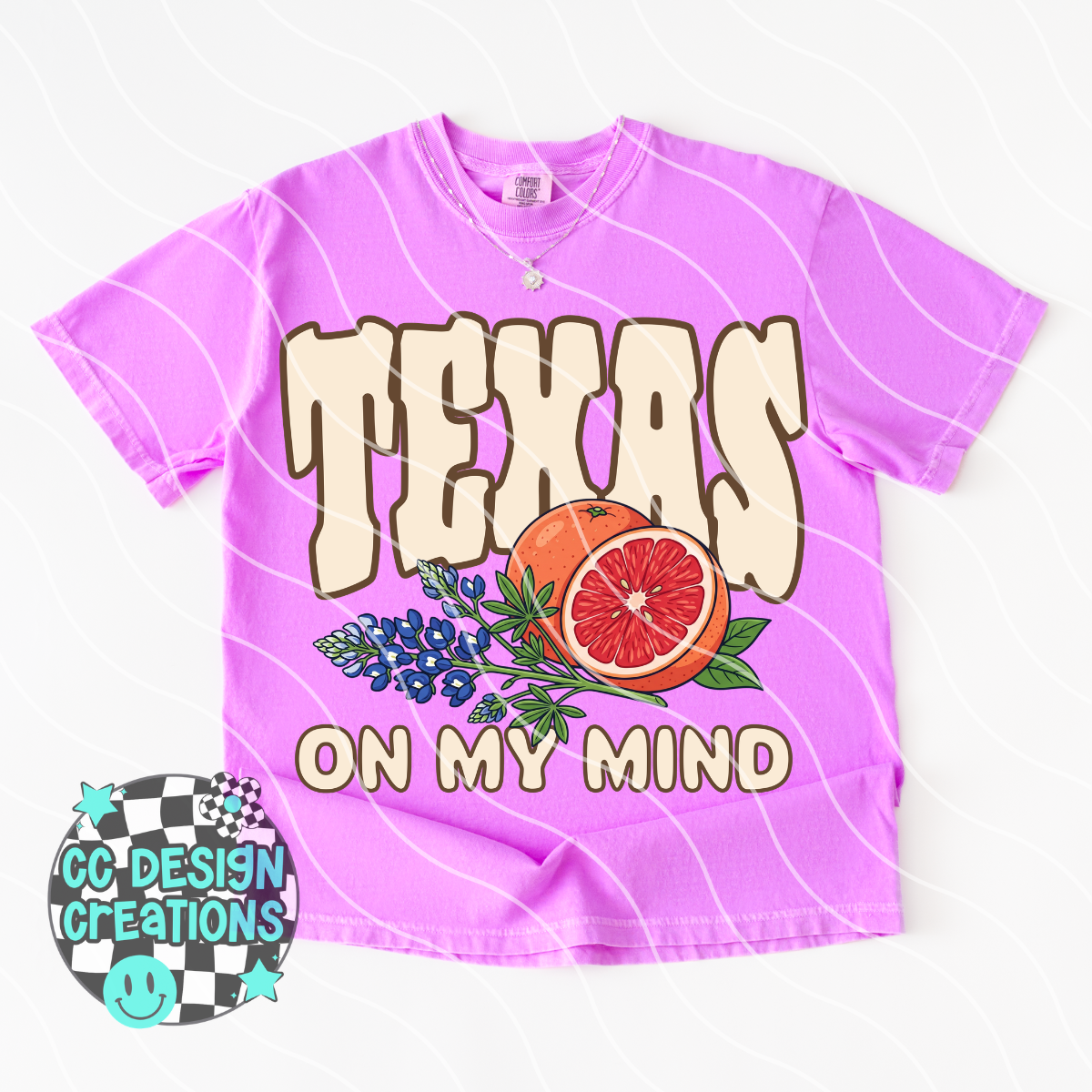 Texas On My Mind PNG Digital Download