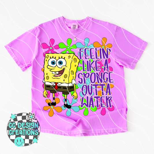 Sponge bo b PNG Digital Download