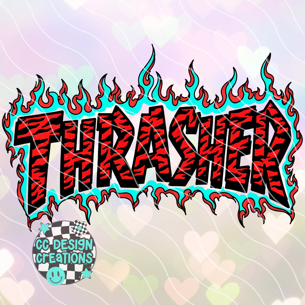 Thrashe r PNG Digital Download