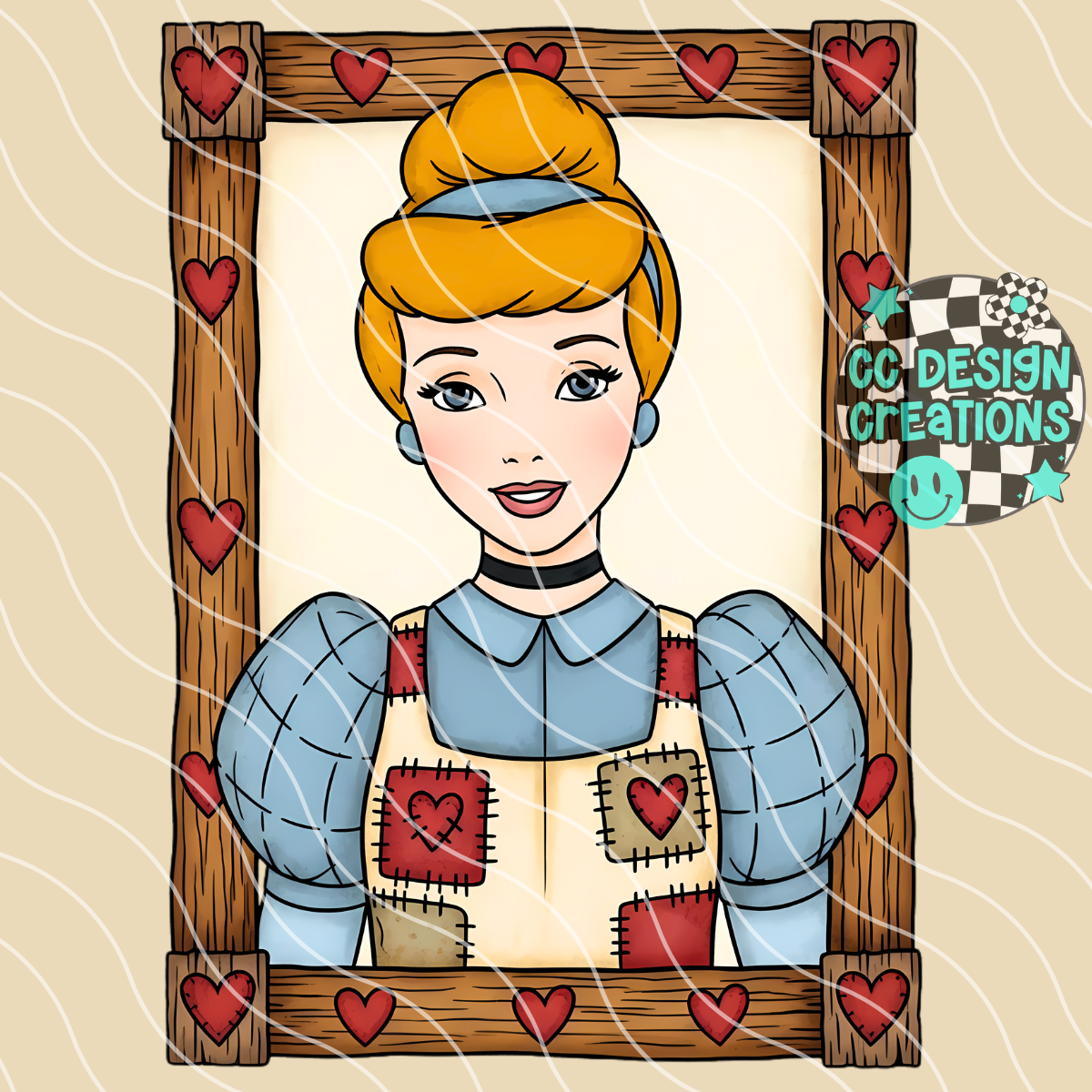 Thrifted Princess PNG Digital Download 8