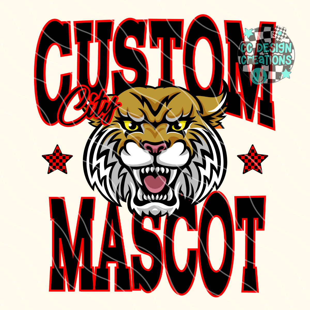 CUSTOM School Spirit Mascot PNG Digital Download
