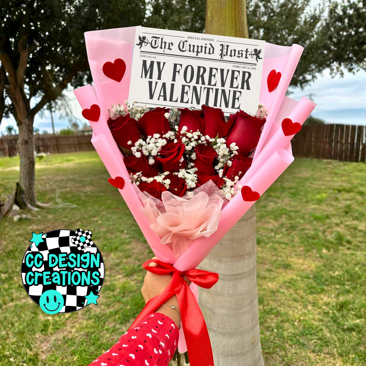 The Cupid Post TEMPLATE PNG Digital Download