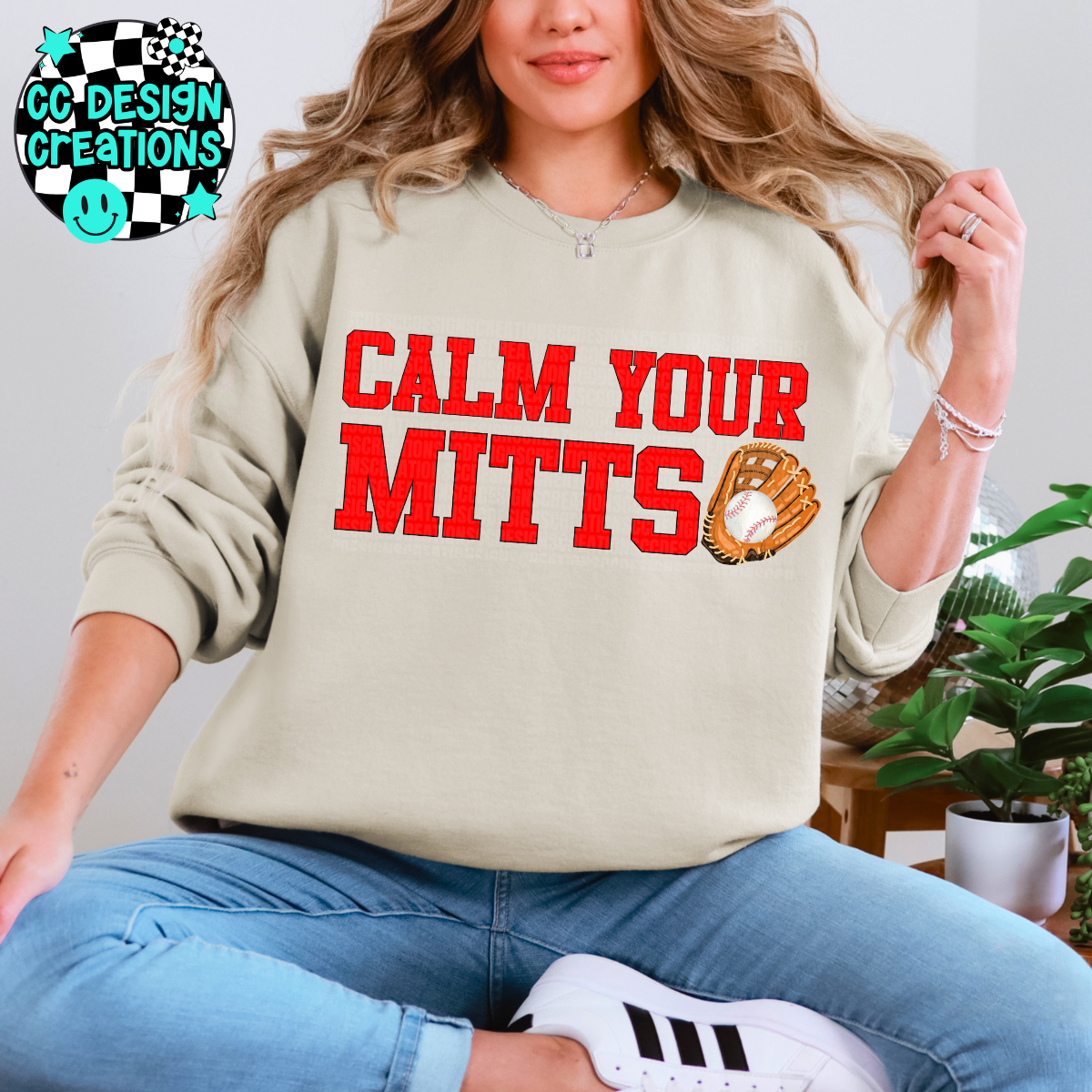 Calm Your Mitts PNG Digital Download