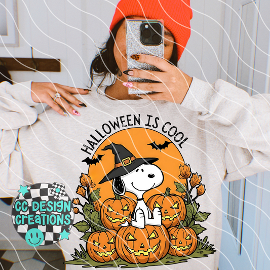 Halloween Is Cool PNG Digital Download