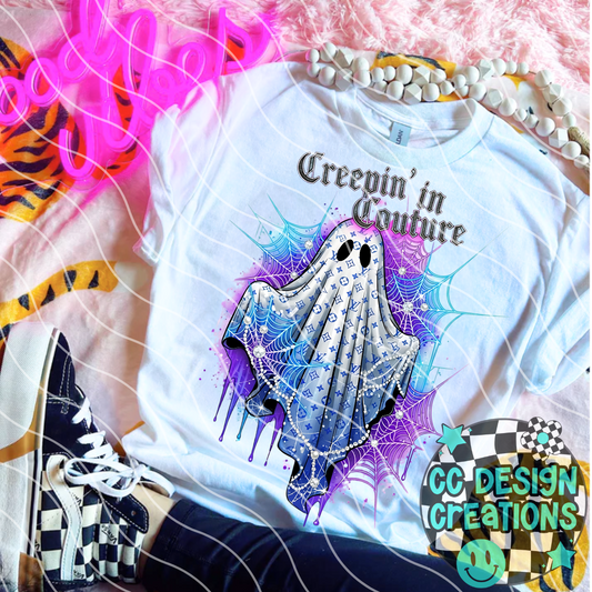 Creepin In Couture PNG Digital Download
