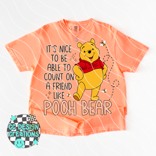 Honey Bear P oo h PNG Digital Download