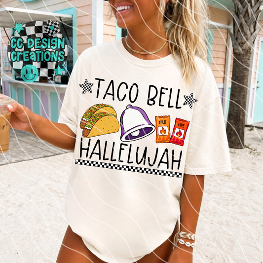 TBELL HALLELUJAH PNG DIGITAL DOWNLOAD