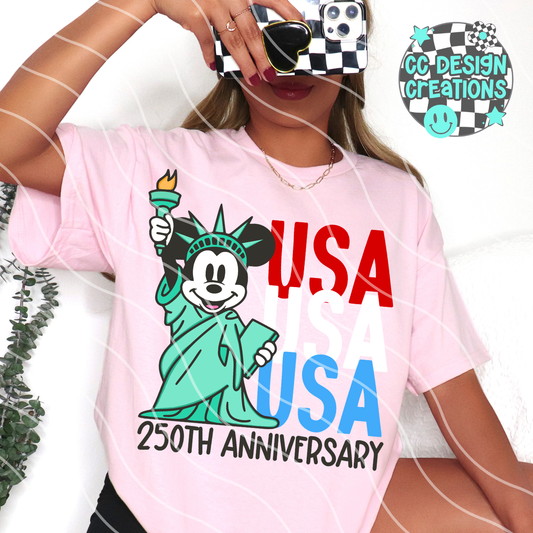 USA 250TH ANNIVERSARY PNG Digital Download