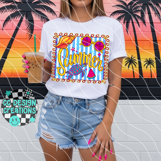Summer PNG Digital Download
