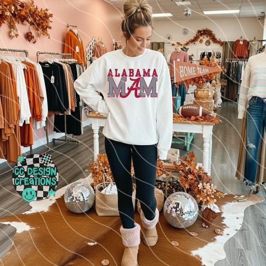 Alabama Mom PNG Digital Download