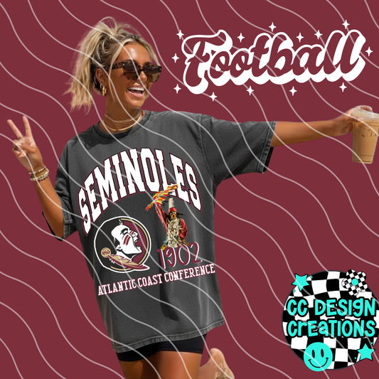 NOLES COLL EGE FOOTBALL PNG DIGITAL DOWNLOAD