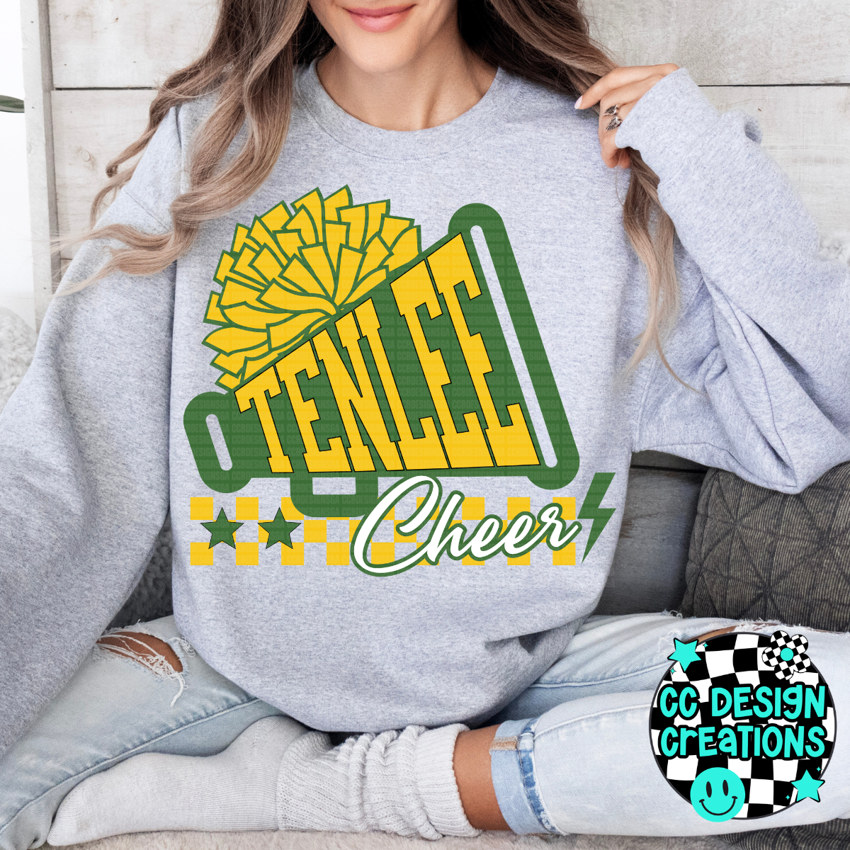 CUSTOM Cheer School Spirit PNG Digital Download