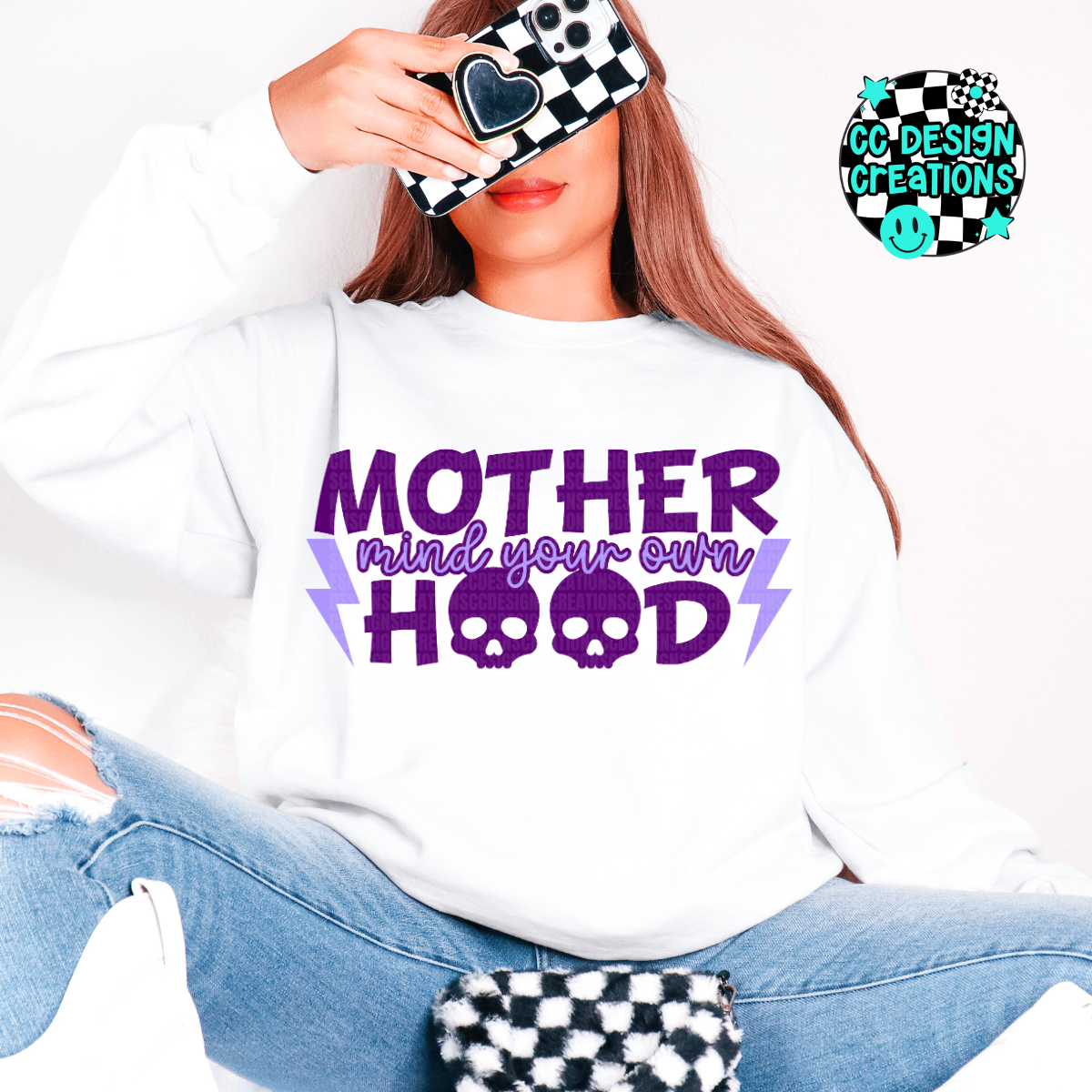 Mind Your Own Motherhood PNG Digital Download