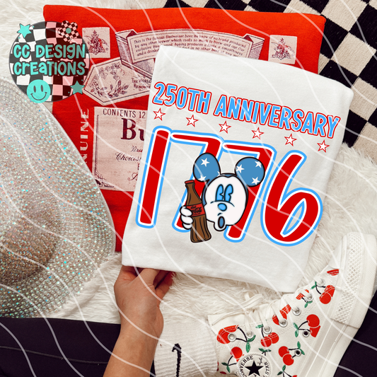 1776 250TH ANNIVERSARY PNG Digital Download
